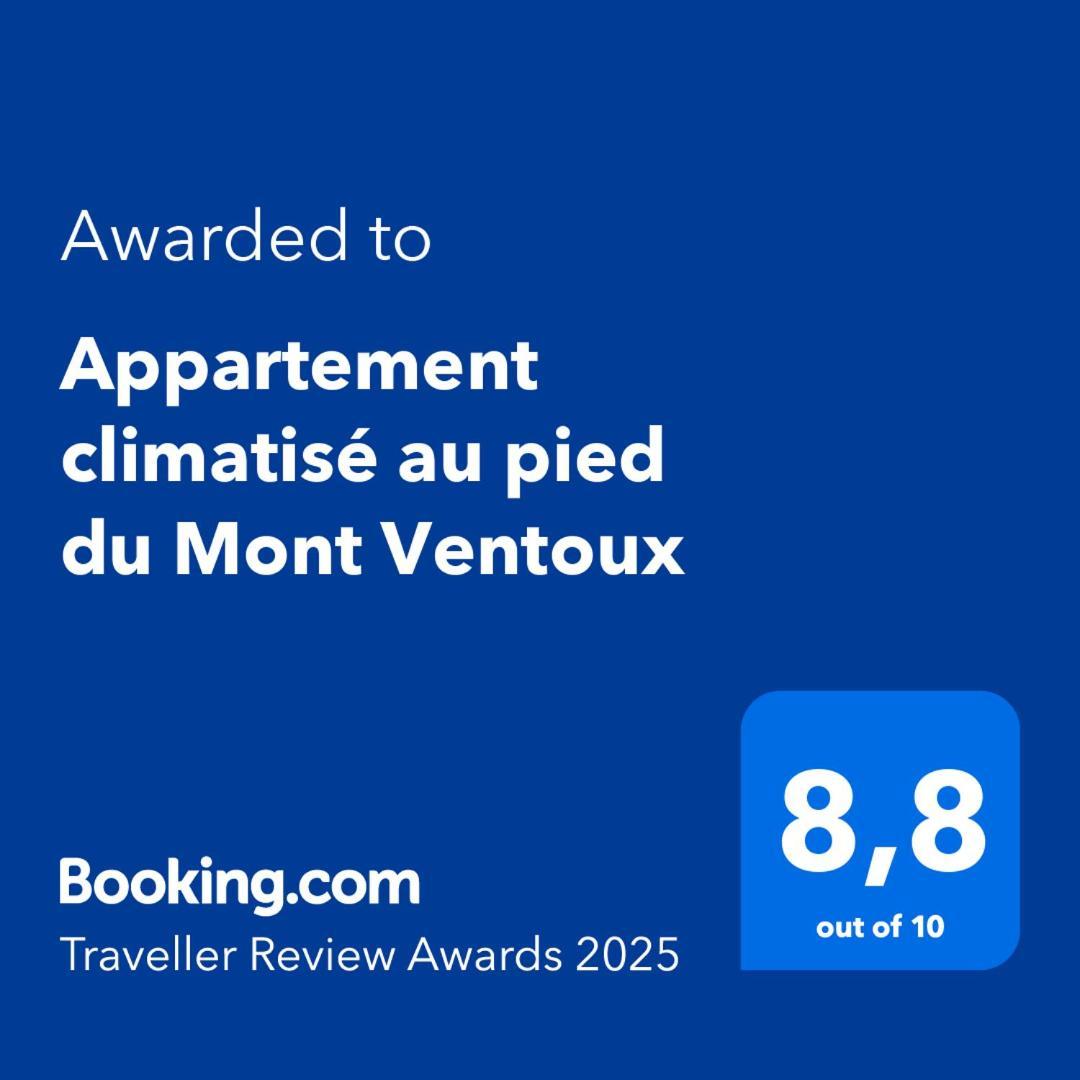 Appartement Climatise Au Pied Du Mont Ventoux Malemort-du-Comtat Exterior photo